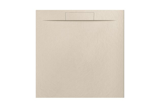 Sprchová vanička EBS Nilo 90x90, litá, beige, NILO90QBE