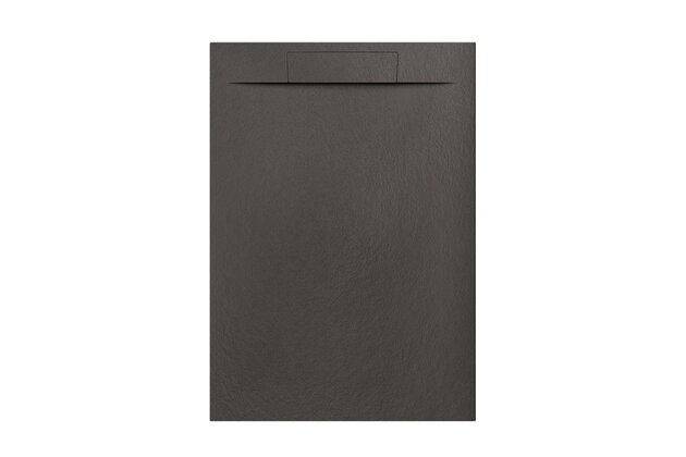 Sprchová vanička EBS Nilo 70x100, litá, grafit, NILO10070GR