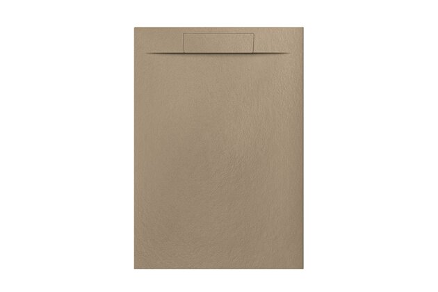 Sprchová vanička EBS Nilo 70x100, litá, moka, NILO10070MO
