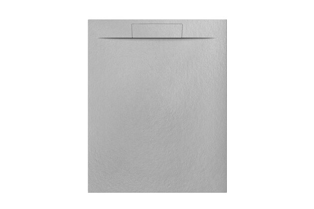 Sprchová vanička EBS Nilo 80x100, litá, gris claro, NILO10080GC