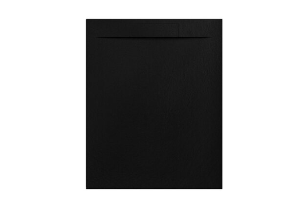 Sprchová vanička EBS Nilo 80x100, litá, negro, NILO10080NE