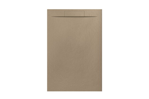 Sprchová vanička EBS Nilo 80x120, litá, moka, NILO12080MO