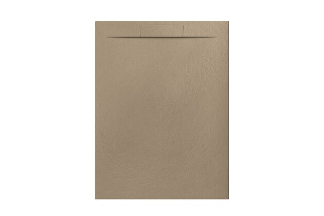 Sprchová vanička EBS Nilo 90x120, litá, moka, NILO12090MO