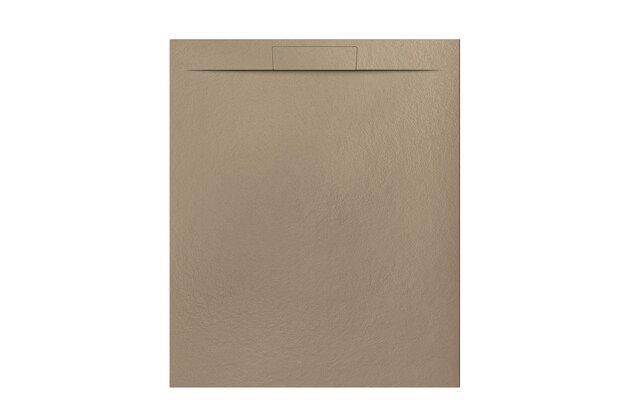 Sprchová vanička EBS Nilo 100x120, litá, moka, NILO120100MO
