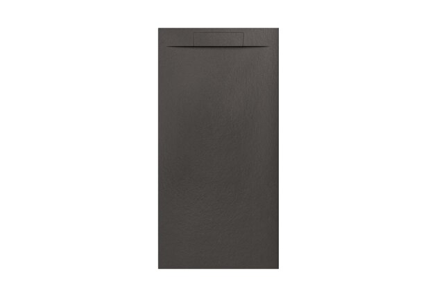 Sprchová vanička EBS Nilo 70x140, litá, grafit, NILO14070GR
