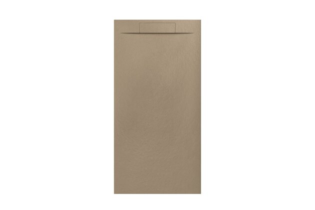 Sprchová vanička EBS Nilo 70x140, litá, moka, NILO14070MO