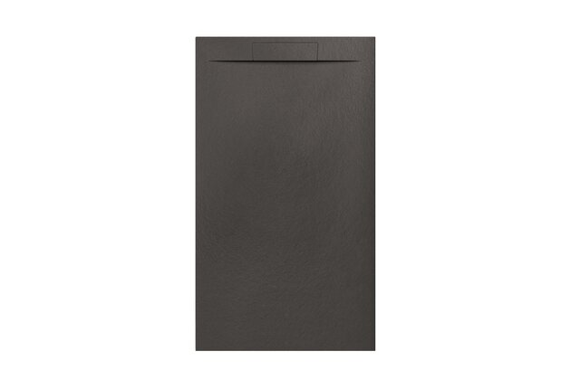 Sprchová vanička EBS Nilo 80x140, litá, grafit, NILO14080GR