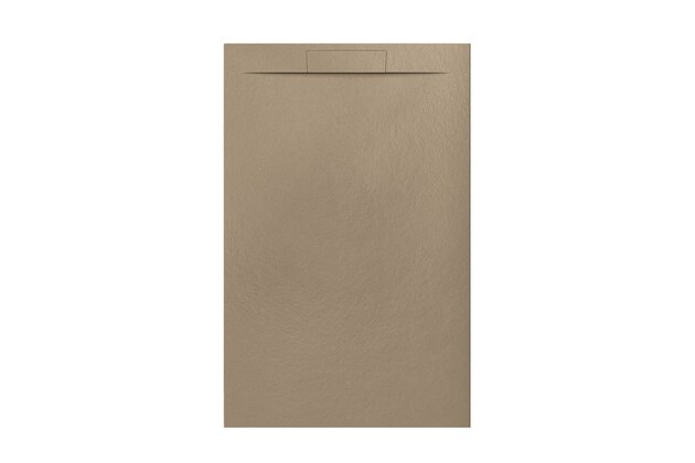 Sprchová vanička EBS Nilo 90x140, litá, moka, NILO14090MO