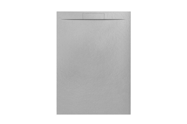 Sprchová vanička EBS Nilo 100x140, litá, gris claro, NILO140100GC