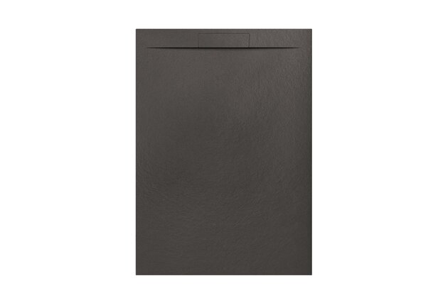 Sprchová vanička EBS Nilo 100x140, litá, grafit, NILO140100GR