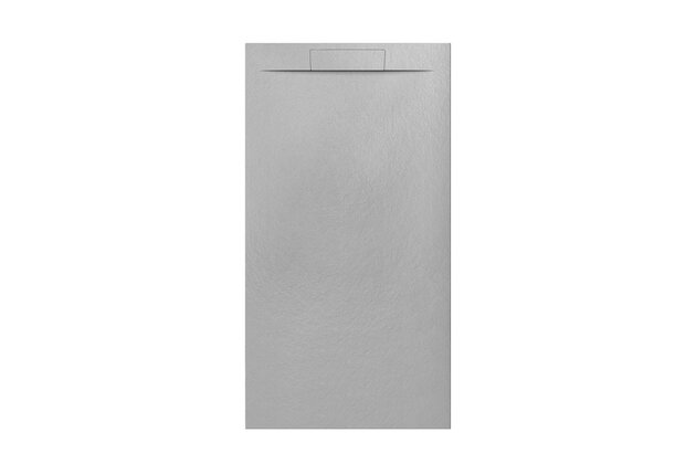 Sprchová vanička EBS Nilo 80x150, litá, gris claro, NILO15080GC