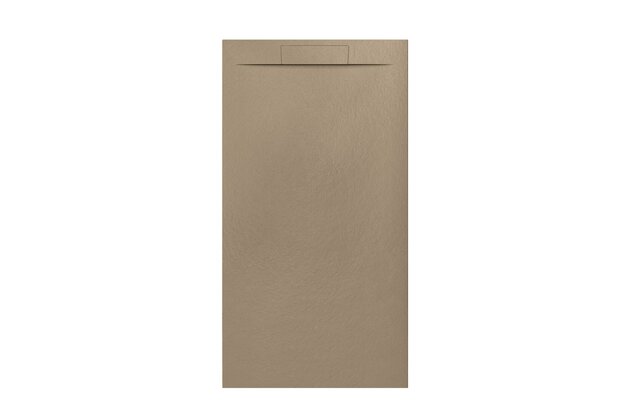 Sprchová vanička EBS Nilo 80x150, litá, moka, NILO15080MO