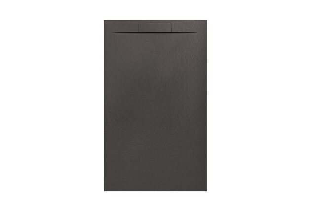 Sprchová vanička EBS Nilo 90x150, litá, grafit, NILO15090GR