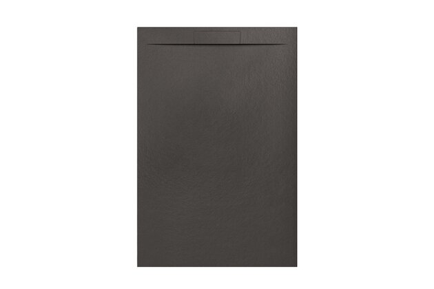 Sprchová vanička EBS Nilo 100x150, litá, grafit, NILO150100GR