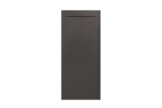 Sprchová vanička EBS Nilo 70x160, litá, grafit, NILO16070GR
