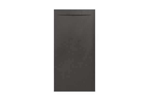 Sprchová vanička EBS Nilo 80x160, litá, grafit, NILO16080GR