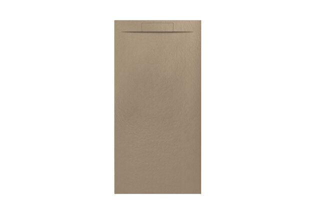 Sprchová vanička EBS Nilo 80x160, litá, moka, NILO16080MO