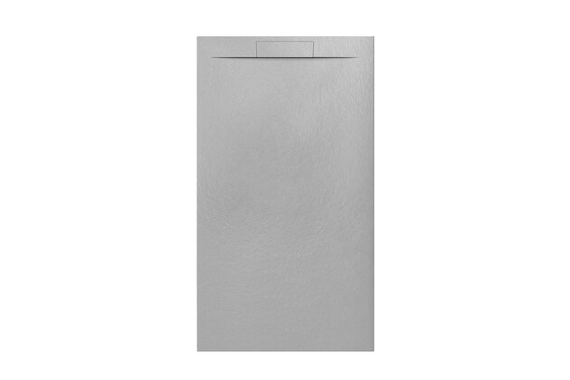 Sprchová vanička EBS Nilo 90x160, litá, gris claro, NILO16090GC
