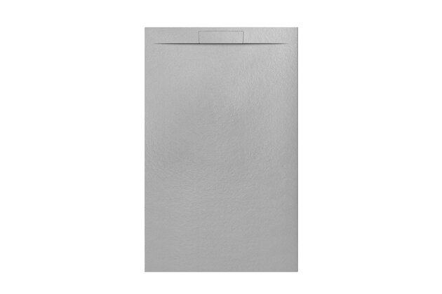 Sprchová vanička EBS Nilo 100x160, litá, gris claro, NILO160100GC