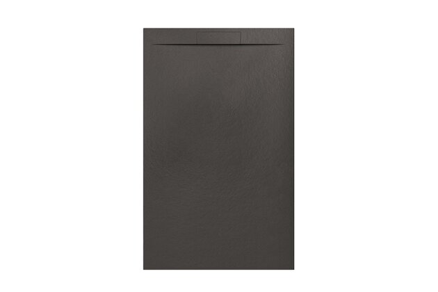 Sprchová vanička EBS Nilo 100x160, litá, grafit, NILO160100GR