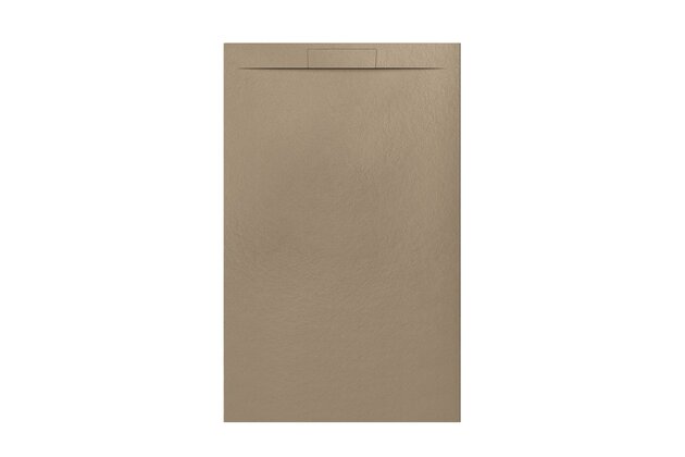 Sprchová vanička EBS Nilo 100x160, litá, moka, NILO160100MO