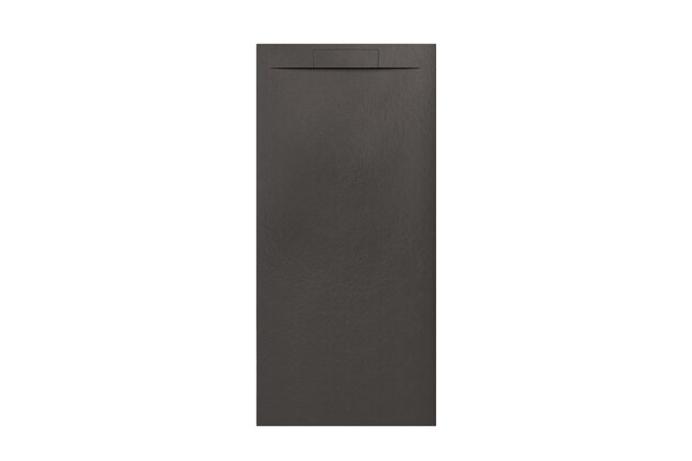 Sprchová vanička EBS Nilo 80x170, litá, grafit, NILO17080GR