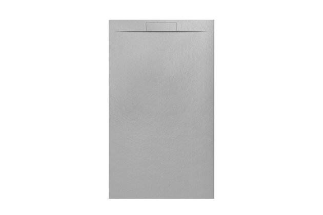 Sprchová vanička EBS Nilo 100x170, litá, gris claro, NILO170100GC