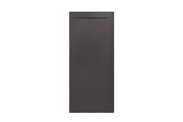 Sprchová vanička EBS Nilo 80x180, litá, grafit, NILO18080GR