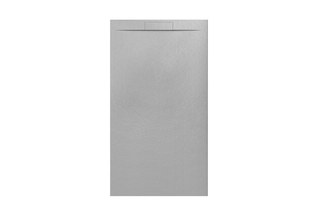 Sprchová vanička EBS Nilo 100x180, litá, gris claro, NILO180100GC