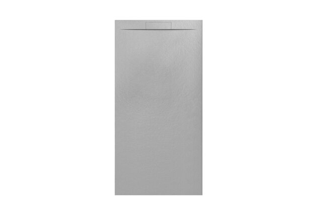 Sprchová vanička EBS Nilo 100x200, litá, gris claro, NILO200100GC