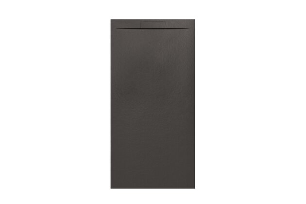 Sprchová vanička EBS Nilo 100x200, litá, grafit, NILO200100GR