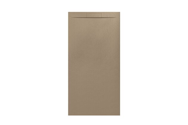 Sprchová vanička EBS Nilo 100x200, litá, moka, NILO200100MO