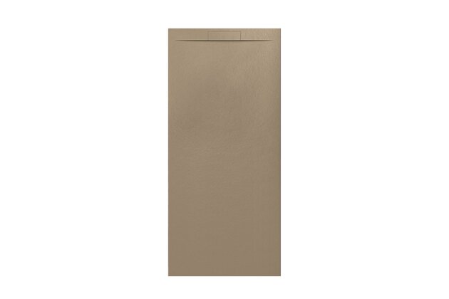 Sprchová vanička EBS Nilo 100x220, litá, moka, NILO220100MO