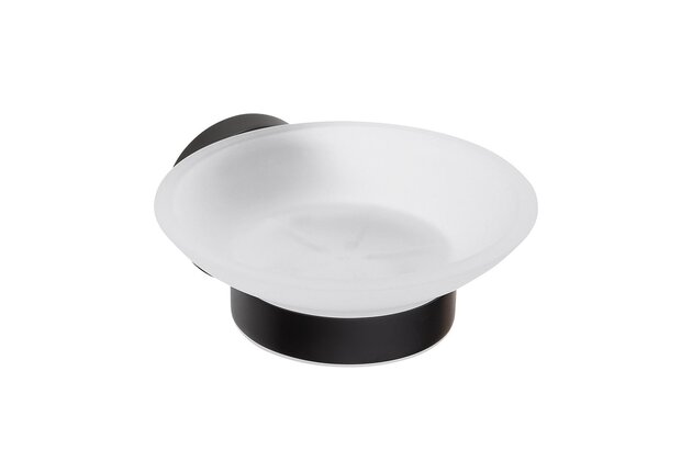 Mýdlenka EBS Urban Round Black, černá mat, UR39BL