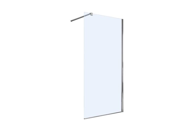 Sprchový kout EBS Relax walk-in 140x200, chrom, RELAX140
