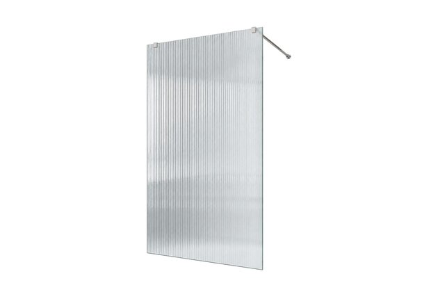 Sprchový kout EBS Relax walk-in 120x200, sklo Line, chrom, RELAX120L