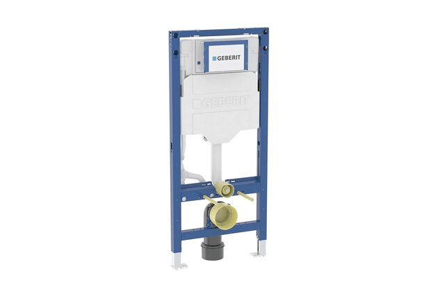 Předstěnový instalační modul Geberit Duofix pro závěsné WC, 112 cm, se splachovací nádržkou pod omítku Sigma 12 cm, 111.925.00.6