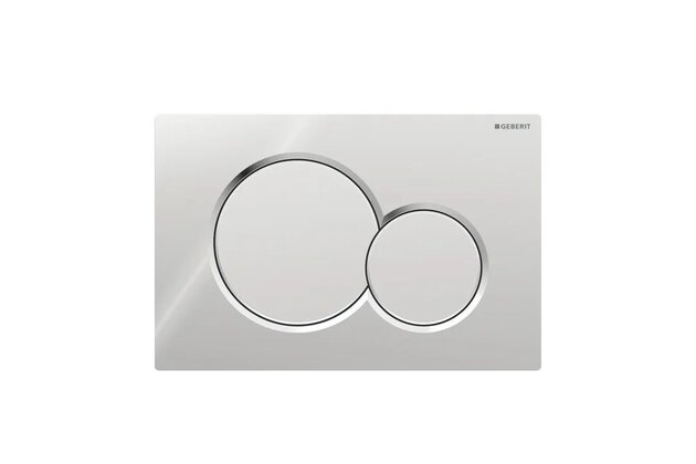 WC tlačítko Geberit Sigma01, chrom lesk/mat, 115.770.KA.5