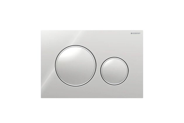 WC tlačítko Geberit Sigma20, chrom lesk/mat, 115.882.KH.1