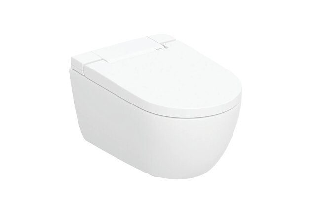 WC mísa Geberit AquaClean Alba závěsná, s bidet funkcí, bílá, 146.350.01.1