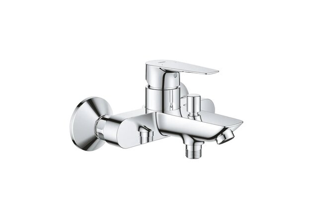 Baterie Grohe BauEdge vanová, nástěnná, chrom, 23604001