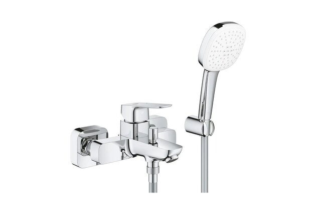 Vanová souprava Grohe Cubeo, s přepínačem, chrom, 1018140000