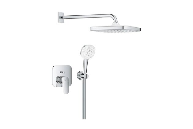 Sprchová souprava Grohe Cubeo, podomítková, s přepínačem, chrom, 1053360000
