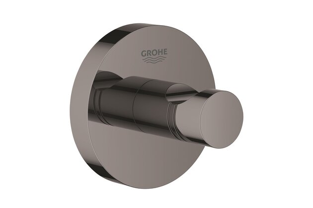 Háček na koupací plášť Grohe Essentials, hard graphite, 40364A01