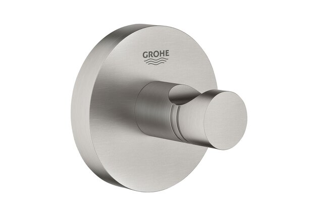 Háček na koupací plášť Grohe Essentials, supersteel - infinity, 40364DC1