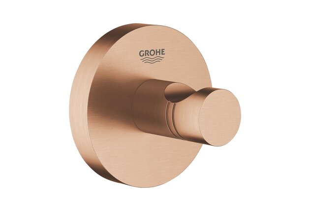 Háček na koupací plášť Grohe Essentials, warm sunset kartáčovaný, 40364DL1