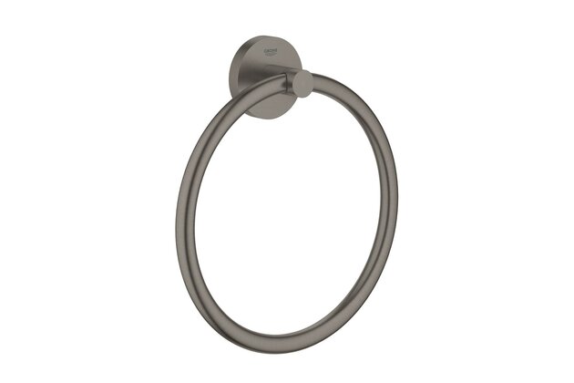 Držák na ručníky Grohe Essentials, hard graphite kartáčovaný, 40365AL1
