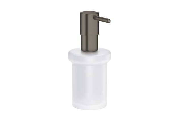 Dávkovač tekutého mýdla Grohe Essentials, hard graphite kartáčovaný, 40394AL1
