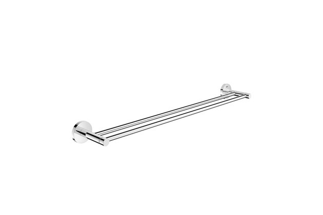 Dvouramenný držák na ručníky Grohe Essentials, chrom, 40802001