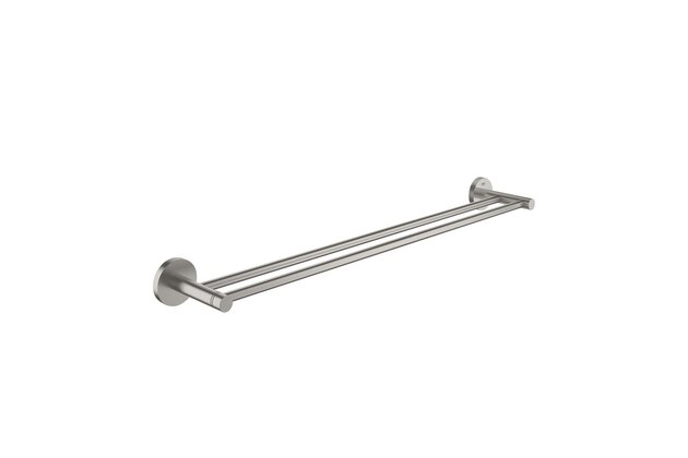 Dvouramenný držák na ručníky Grohe Essentials, supersteel - infinity, 40802DC1